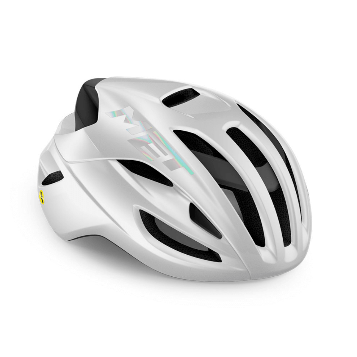 Capacete Met Rivale Mips Branco brilhante, Tamanho M (56-58 cm) Unisex