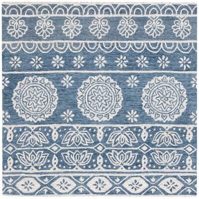 SAFAVIEH Handmade Micro-Loop Annemarije Wool Rug