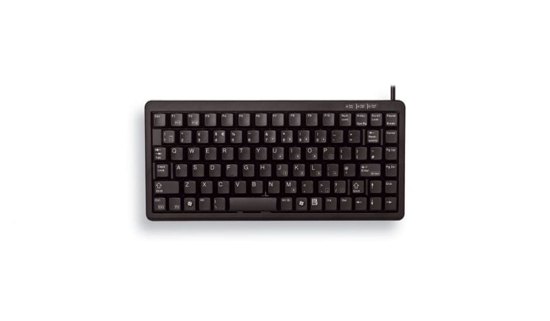 Cherry Compact Keyboard mechanische USB Tastatur schwarz G84-4100LCMDE-2