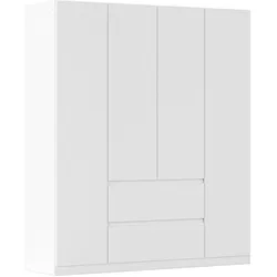 Drehtürenschrank Mainz Weiß
