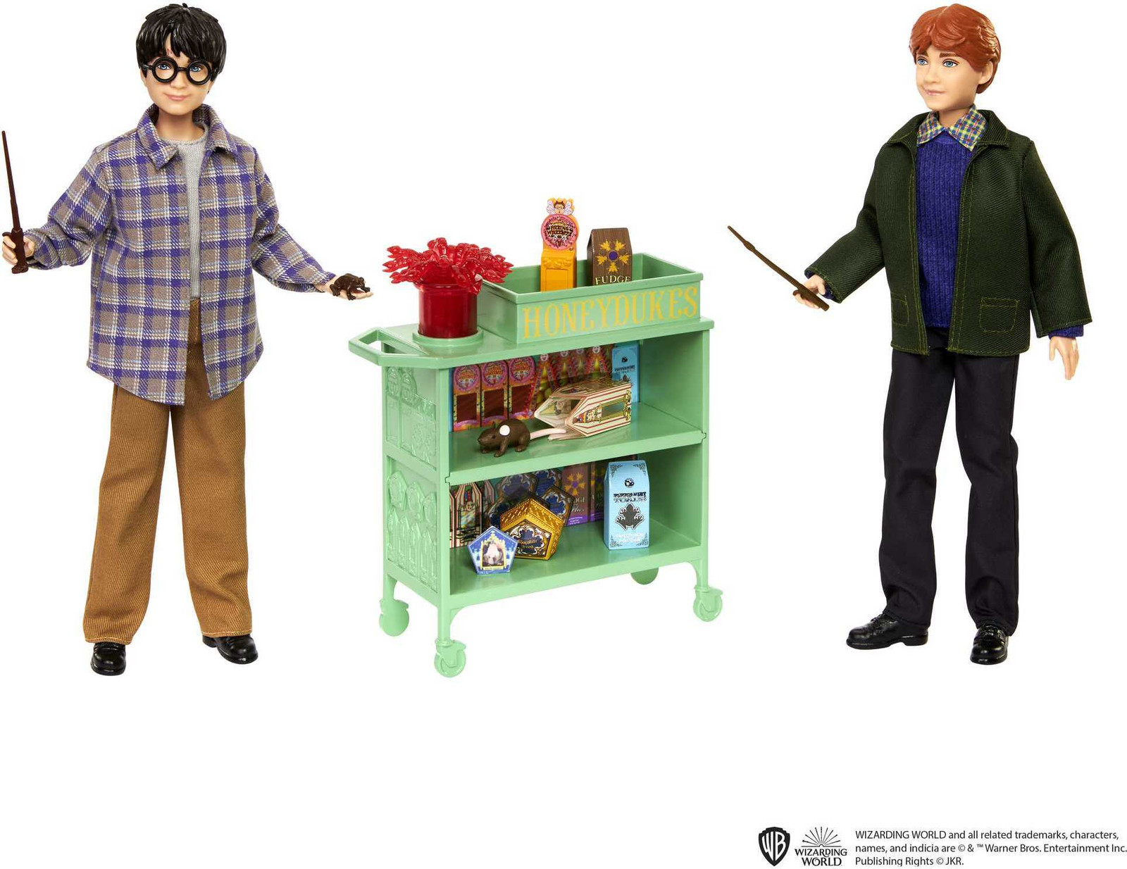 Harry Potter: Harry en Ron in de Hogwarts-Express