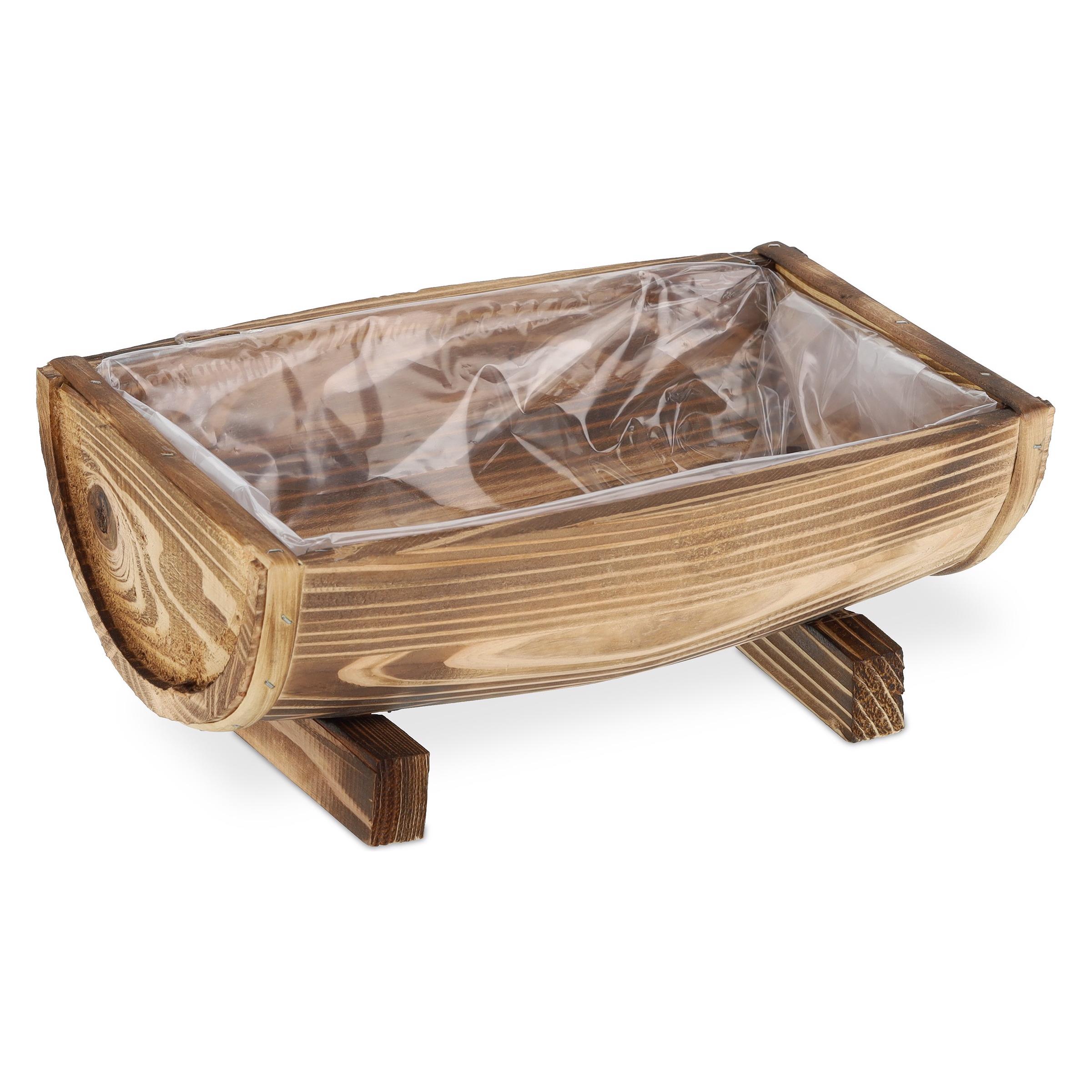 Relaxdays Blumenkasten (20 x 29.50 x 12.50 cm) (4052025376109)
