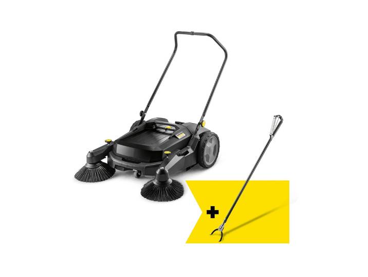 KÄRCHER PROFESSIONAL Handkehrmaschine KM 70/20 C 2 SB GoFurther , schwarz, B:80cm H:41,6cm L:98,9cm, Kehrgeräte, Handkehrmaschine