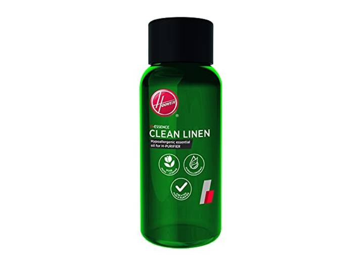 Hoover 1 H-Essence Clean Linen hypoallergénique pour H-Purifier 500/700 Huile Essentielle Hypoallergénique\, Parfum Frais pour Linge\, Compatible H-Purifier 500/700\, Original Hoover
