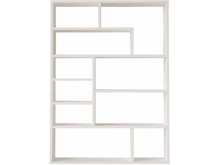 Bücherregal Georis Weiss Holz B 90 cm H 123.6 cm - Material: Holzwerkstoff - Bücherregal
