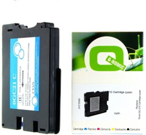 Q-Nomic GC-21C cartucho tinta cian
