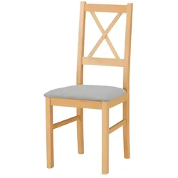 Stuhl  Mando , holzfarben , Maße (cm): B: 43 H: 94 T: 47.0