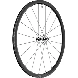 Laufrad T 1800 Classic 30 mm, DT SWISS, VR, 100 mm Bolt on, KEINE Bremsaufnahme-/flanke!, Größe: 622 x 30 mm, Farbe: Schwarz, Gewicht: 909 g, VE: 1 Stk.
