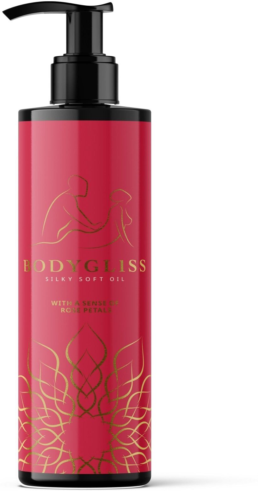 BodyGliss Huile de massage et lubrifiant Pétales de rose - 150 ml