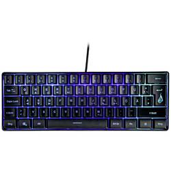 Surefire Gaming KingPin X1 Kabelgebunden, USB Gaming-Tastatur Deutsch, QWERTZ Schwarz Beleuchtet, Multimediatasten 48700