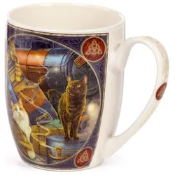 Lisa Parker, Tasse, Witchwood Express Katzen Porzellantasse Lisa