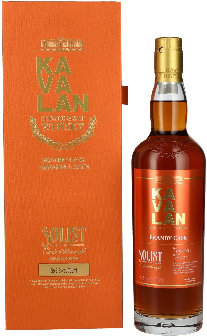 Kavalan Whisky Kavalan SOLIST Brandy Cask 56,3% Vol. 0,7l in Geschenkbox