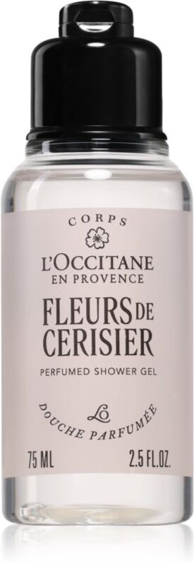 L’Occitane Fleurs de Cerisier shower gel with fragrance cherry blossom 75 ml