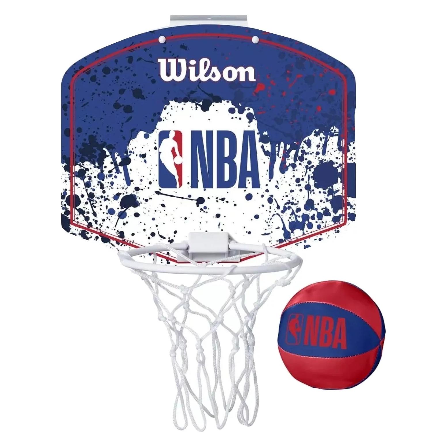 Wilson Nba Team Mini Hoop Nba Rwb (WTBA1302NBARD)