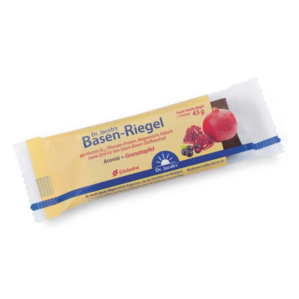 Dr. Jacob's Medical GmbH Dr.Jacob's Basen-Riegel Granatapfel Frucht Protein B12 vegan 13880511