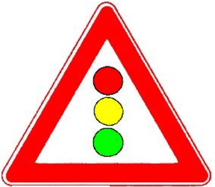 VKZ.131 Triangle 900 mm Système de signalisation lumineuse Film RA2 avec label de qualité RAL ; ADCO (4251783605920)