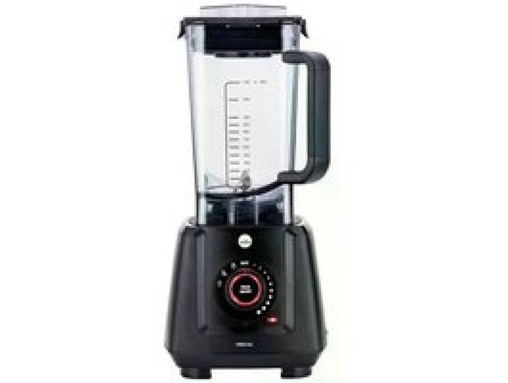 Mixeur noir - Wilfa - 1500 W - Mode pulse - Mode broyage de glace - Système anti-éclaboussures - Pieds en caoutchouc