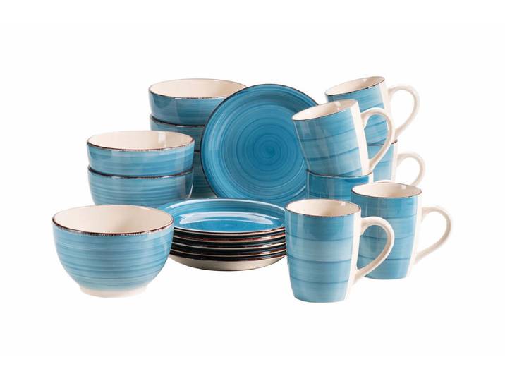 Mäser Lumaca Frühstück-Set 18-tlg. blau