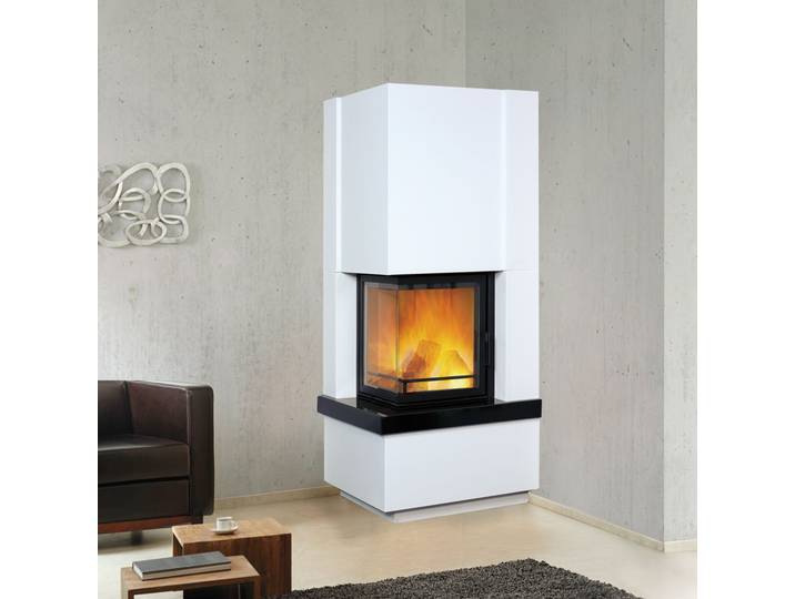 Kaminbausätze HARK »Easy 500« , weiß (schwarz), Kaminöfen, 500/57K ohne Regal