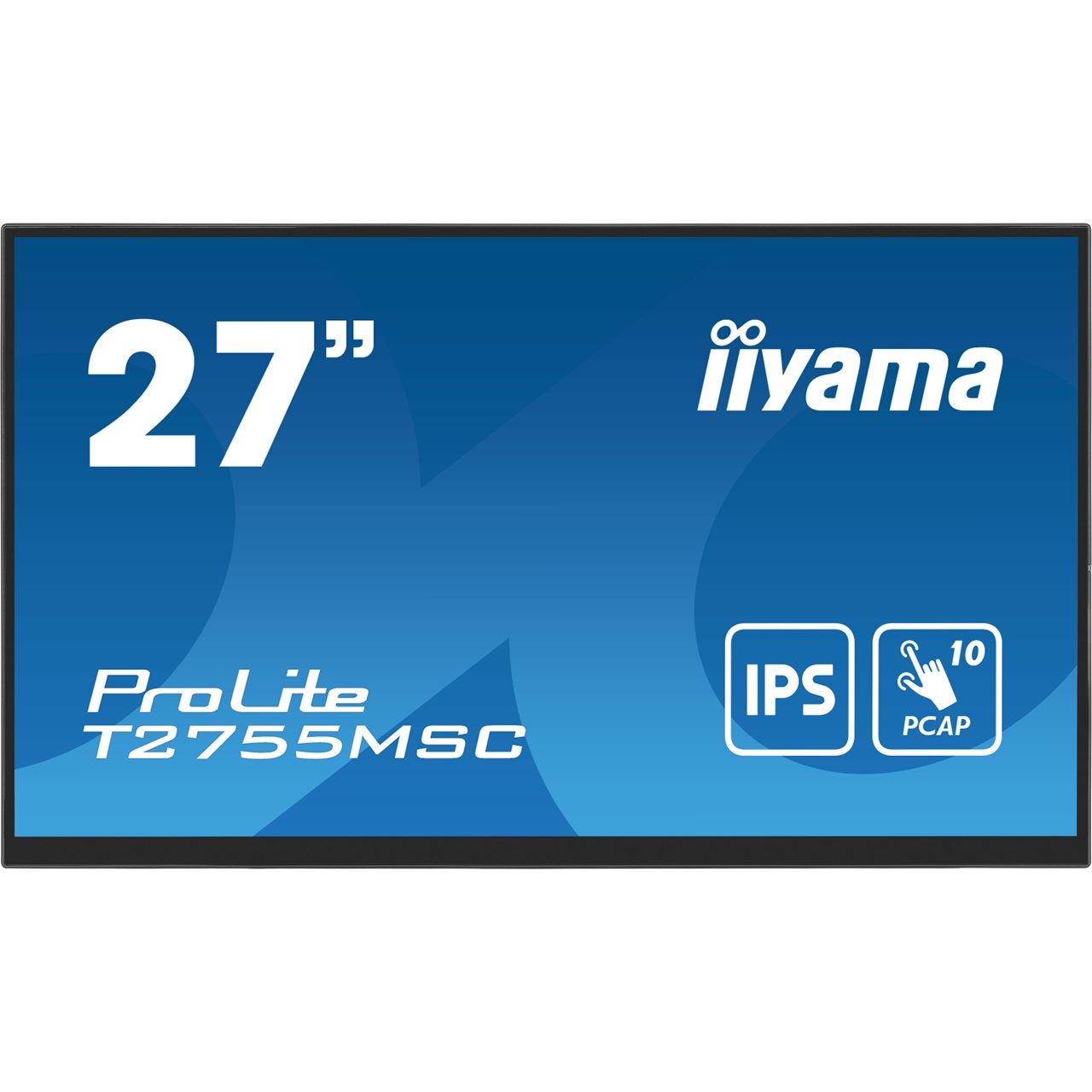 27" (68,58cm) iiyama ProLite T2755MSC-B1 schwarz 1920x1080 1xDisplayPort / 1xHDMI
