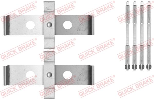 Quick Brake Zubehörsatz, Scheibenbremsbelag 109-1876