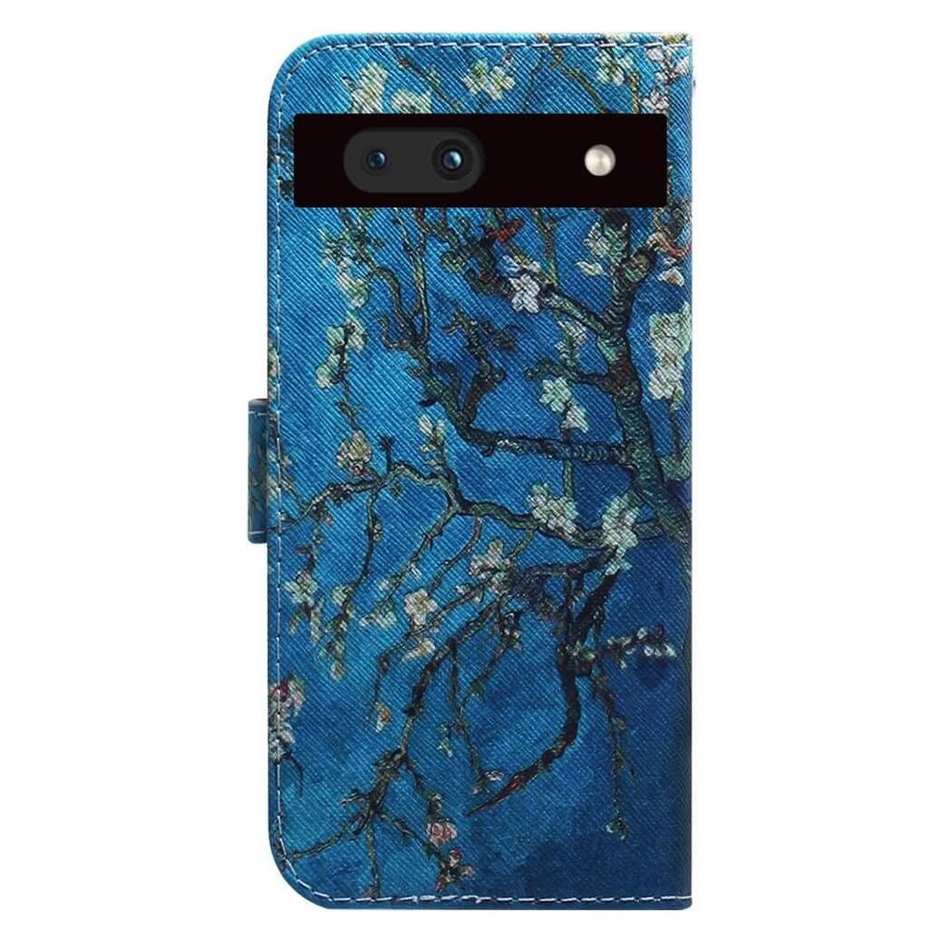 Cover-Discount Google Pixel 7a - Leder Hülle Blüten (Google Pixel 7a) (660125928F)