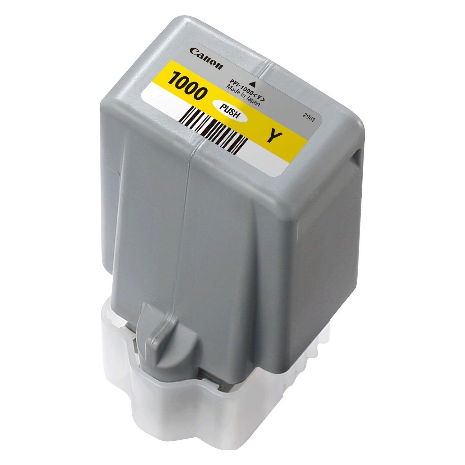 Canon Pfi-1000Y Yellow Ink Cartridge (0549C001AA)