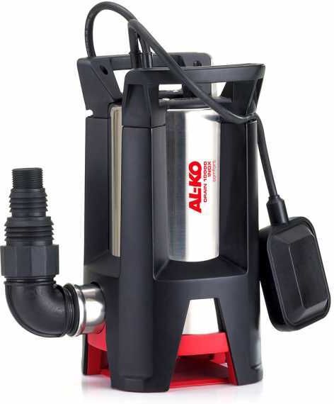 Elektrische Tauchpumpe für Schmutzwasser AL-KO DRAIN 10000 INOX 750W - Anschluss 38-25