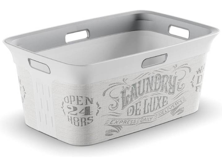 Kis Chic Deluxe Wasmand - 45L - 59x39x27cm - Gebroken wit