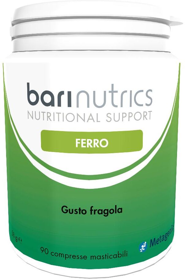 METAGENICS BELGIUM bvba BariNutrics Ferro, 90 Compresse Masticabili