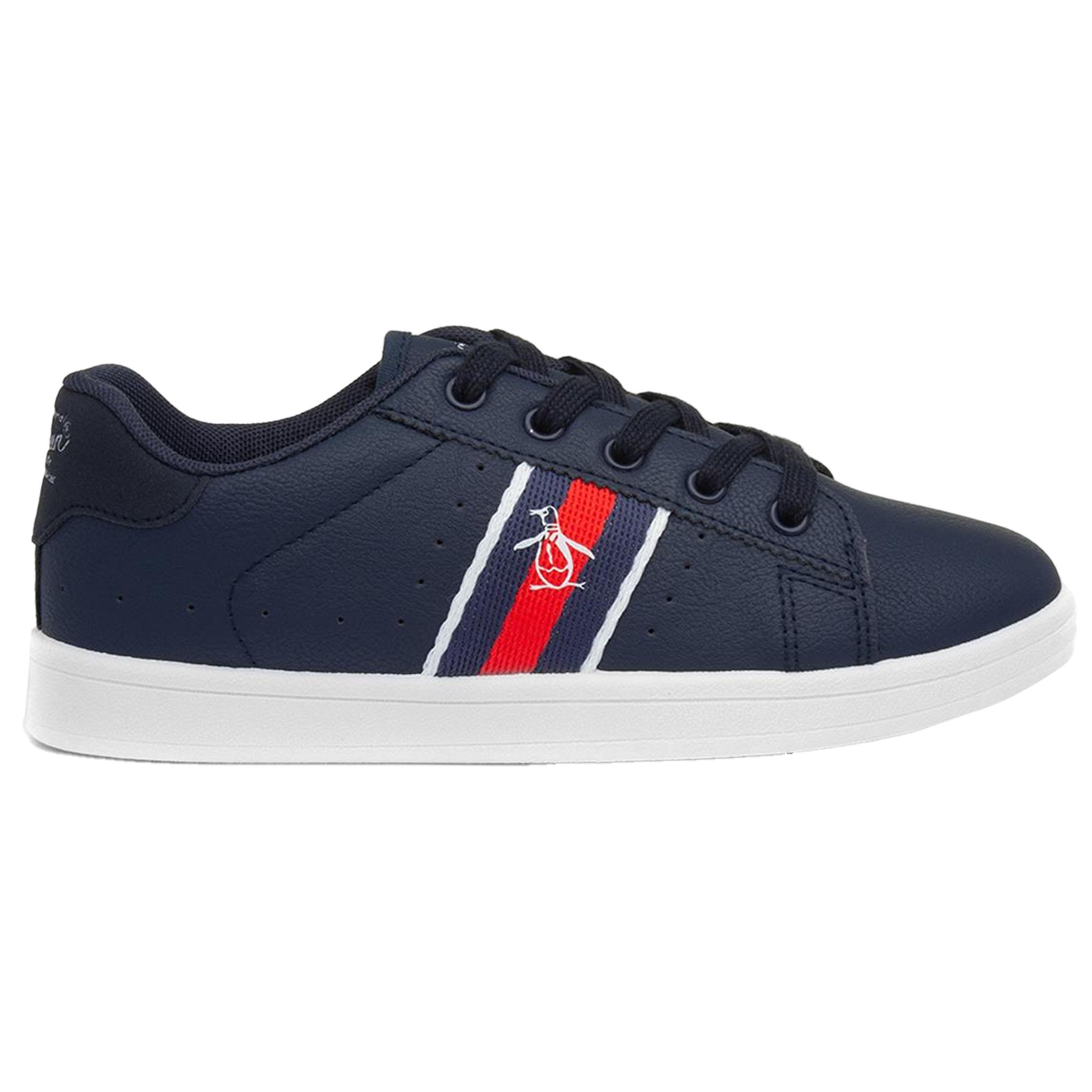 Penguin Vliegtuig Blauw Kinderschoenen
