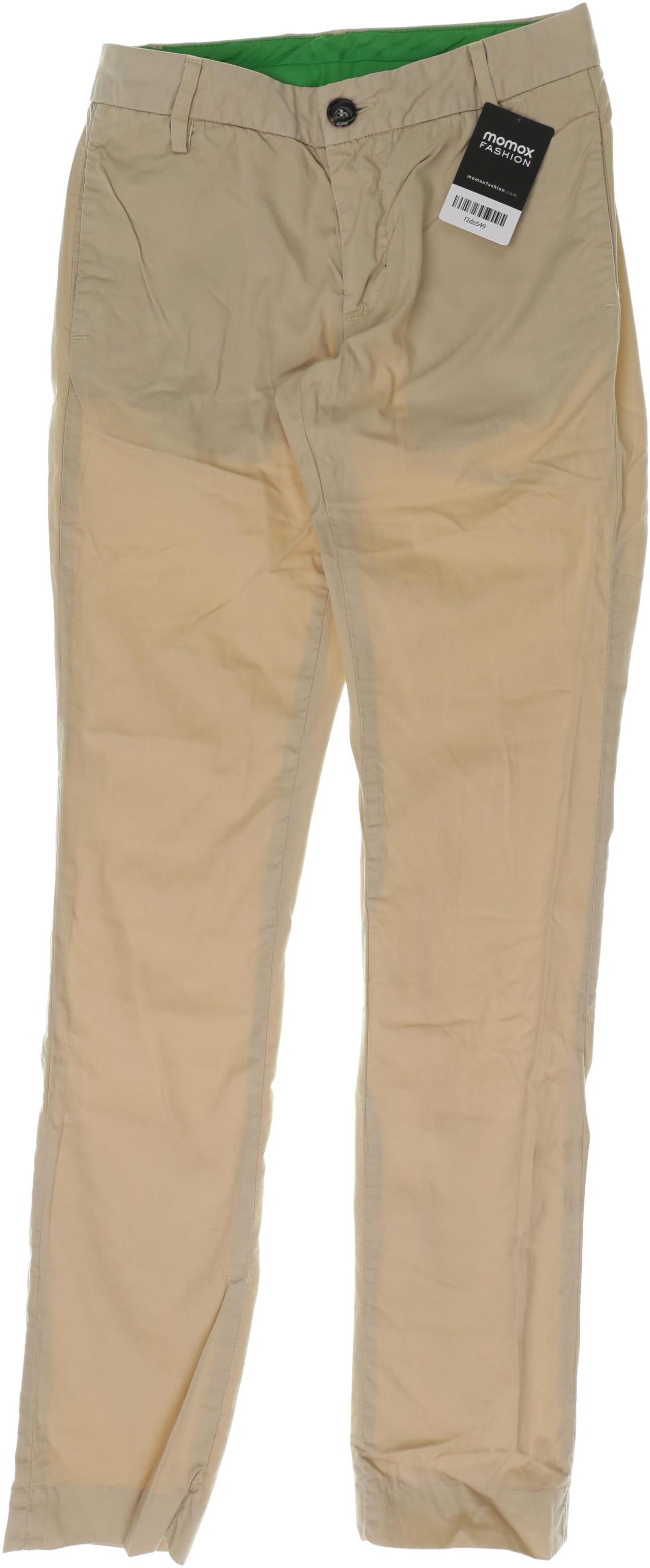 Acne Studios Damen Stoffhose, Beige, Gr. W24, Baumwolle - Second Hand