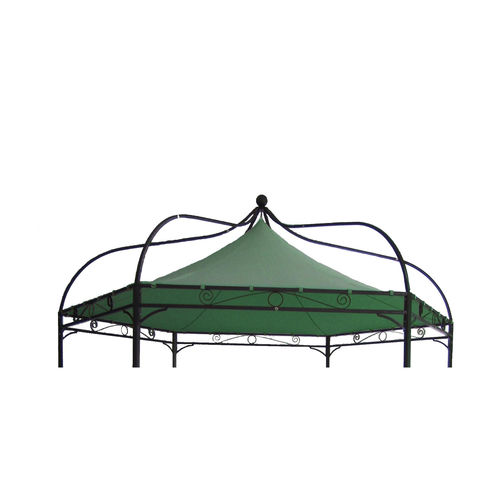 Ersatzdach für Pavillon MODENA, Polyester PVC-beschichtet grün