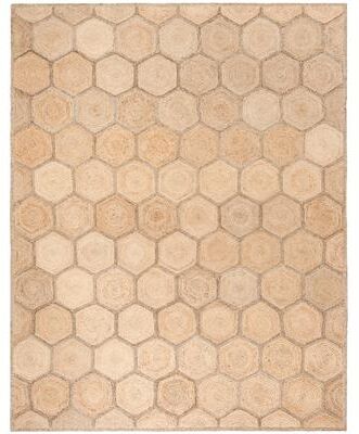 SAFAVIEH Handmade Natural Fiber Kika Honeycomb Jute Rug
