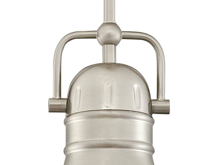 Westinghouse Hängelampe Boswell, dimmbar, alu / grau / zink, für Wohn- / Esszimmer, Metall, Vintage, Pendelleuchte