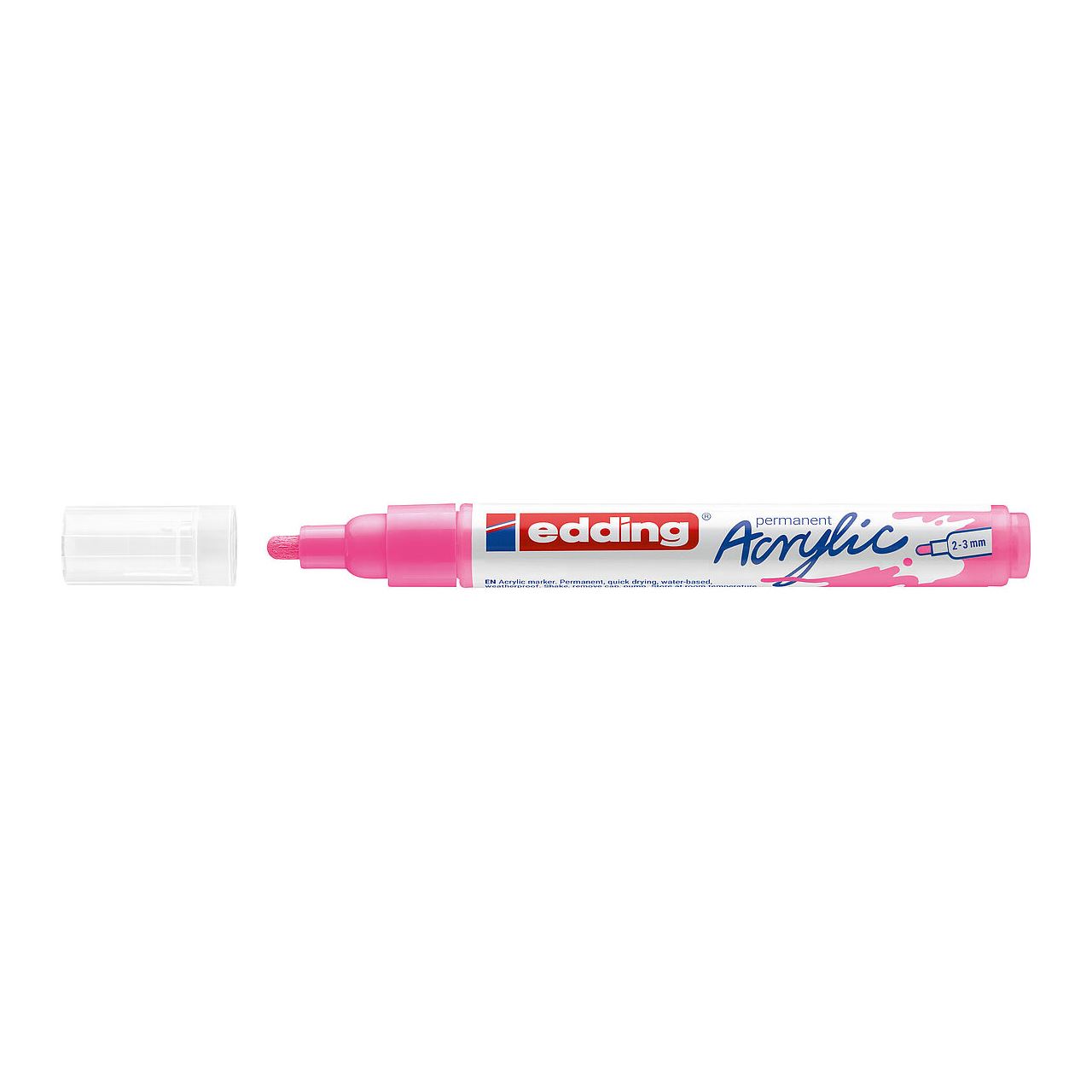 edding 5100 Acrylstift pink 2,0 - 3,0 mm, 1 St.