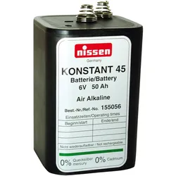 Hückmann Batterie 6V 45-50Ah Konstant 45