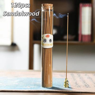 Uplift Treasures 120pcs Natural Aromatherapy Incense Sticks 120pcs Sandalwood
