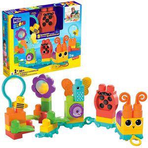 MEGA BLOKS HKN44, Rollspaß Raupenzug, ab 1 Jahr, 30 Teile