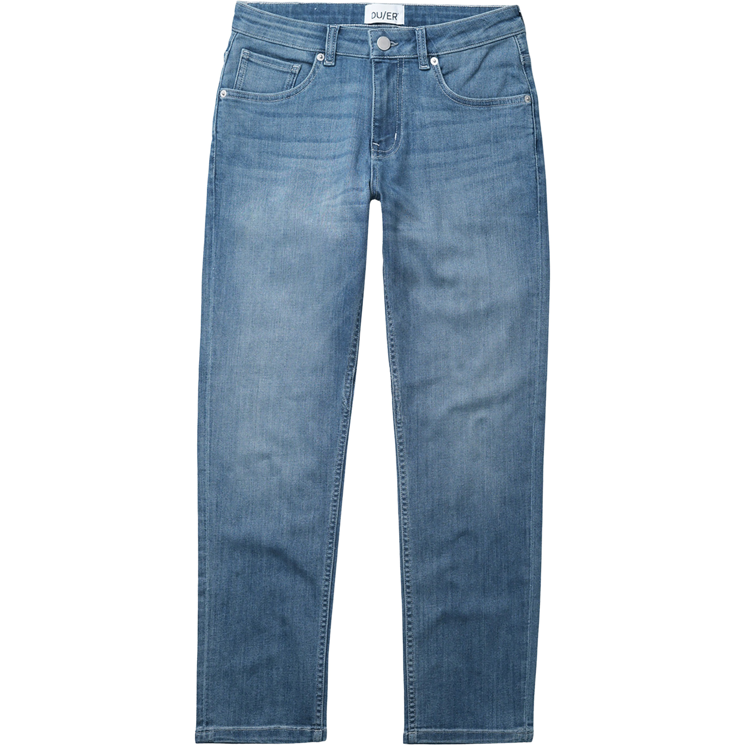 Duer Performance Girlfriend Damen Jeans & Freizeithose blau Größe XXS Lifestyle Hautfreundlich