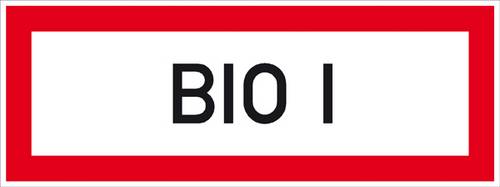 SafetyMarking 11.2895 Hinweisschild BIO I Aluminium (B x H) 210mm x 74mm 1St.