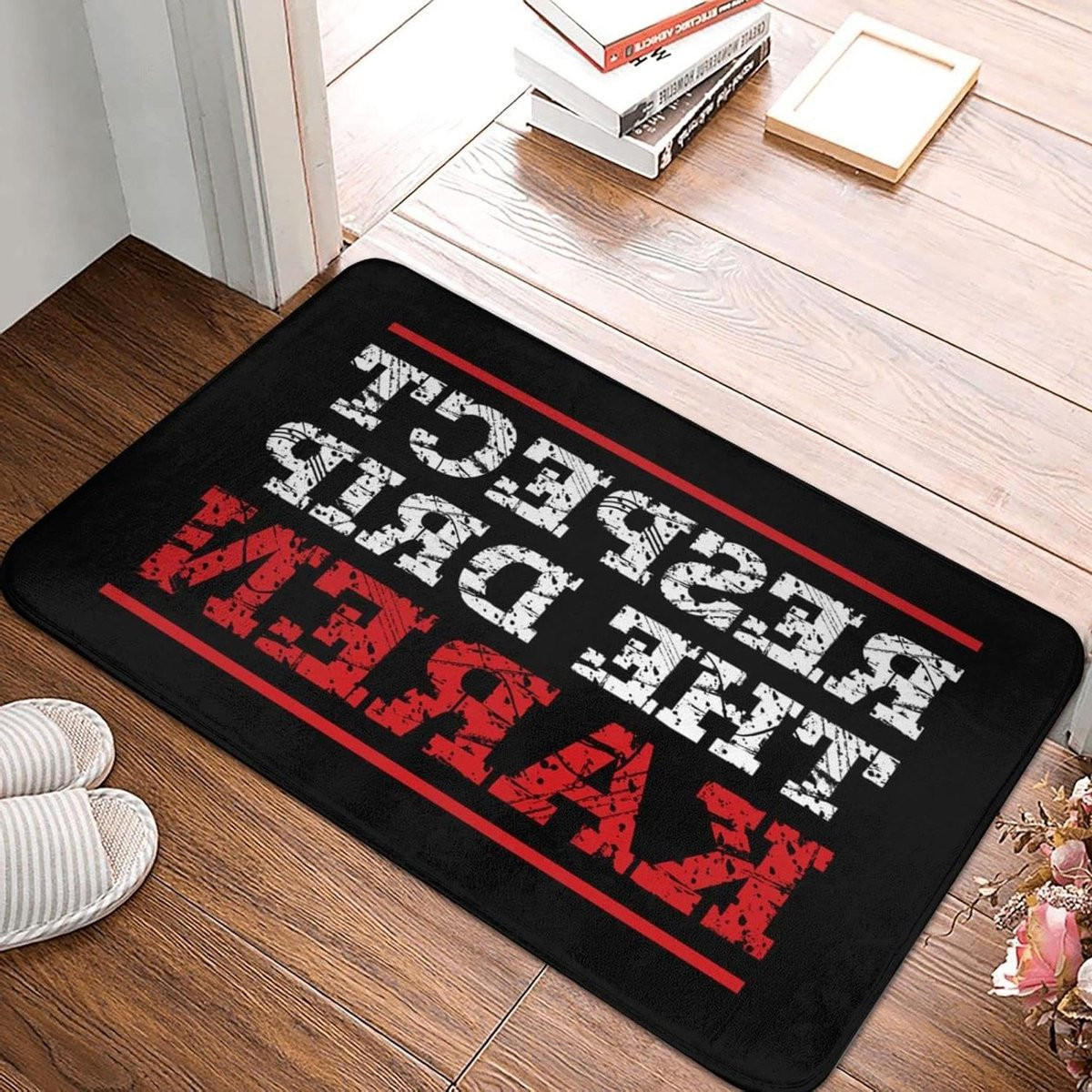 Grijs Antislip Deurmat met Rubberen Bodem - 40 x 60 cm