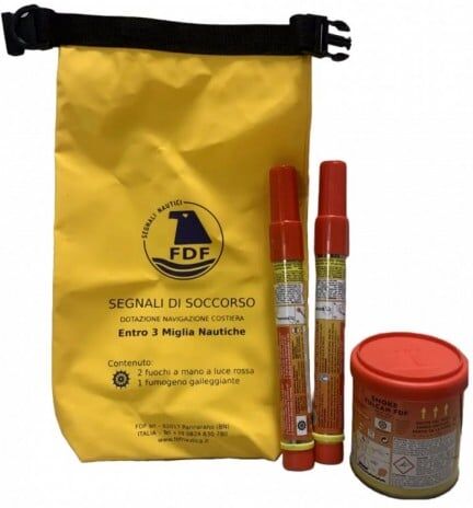 HiNelson Kit segnali di soccorso entro 3 miglia