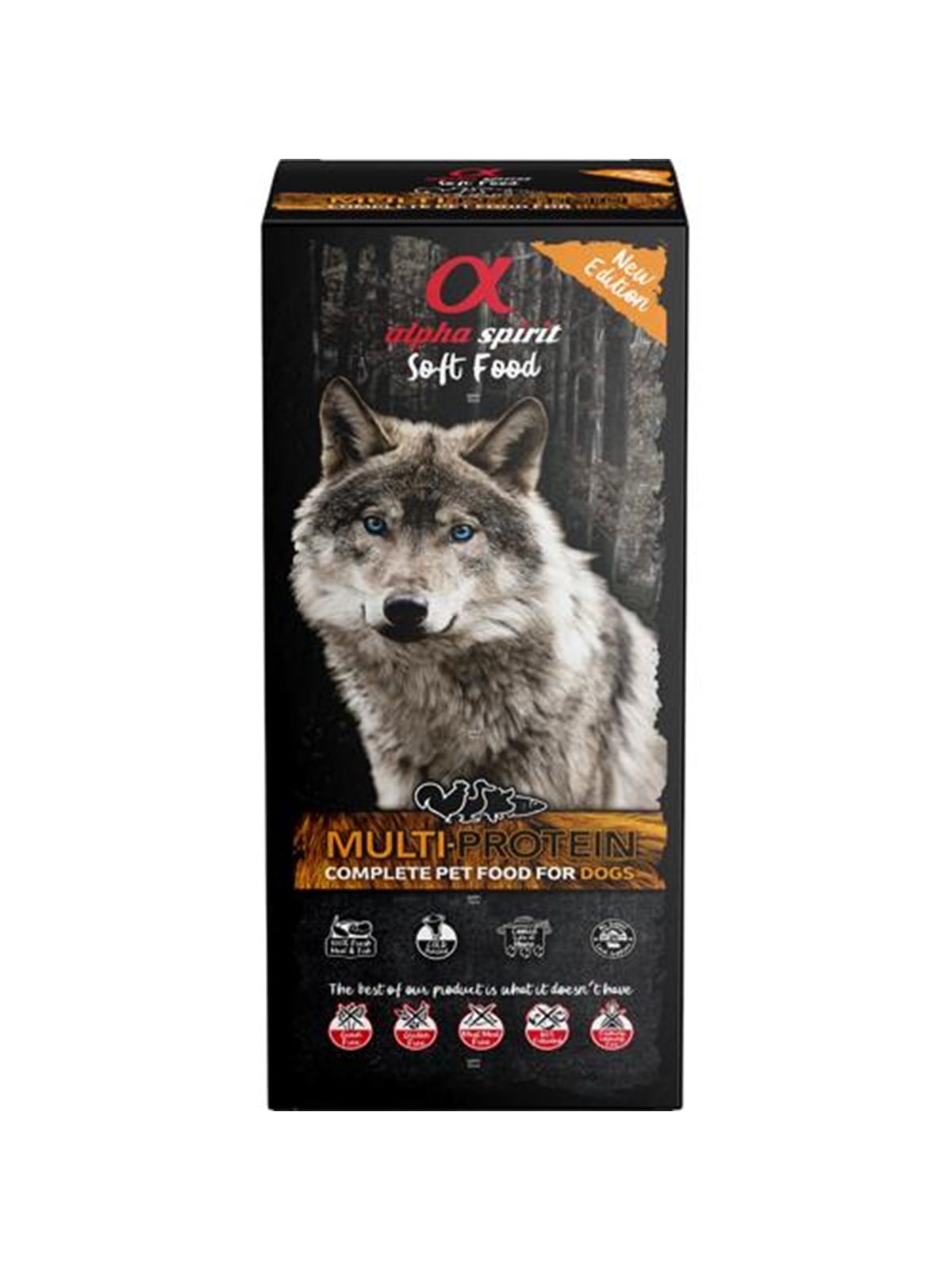 Alpha Spirit Semi-moist Multiprotein 9 kg (45x200g)