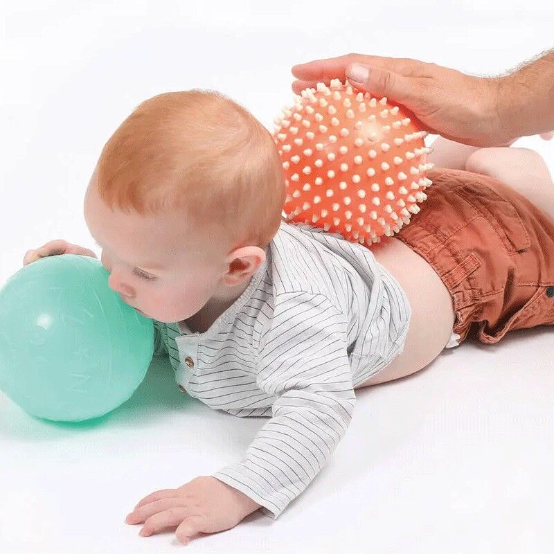 Duo de balles sensorielles 13 cm - Ludi