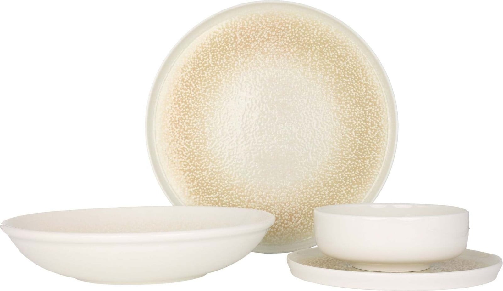Rinart Dotti servies set - 24-delig porseleinen servies voor 6 personen