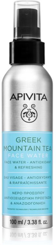 Apivita Greek Mountain Tea Face Water brume hydratante antioxydante 100 ml