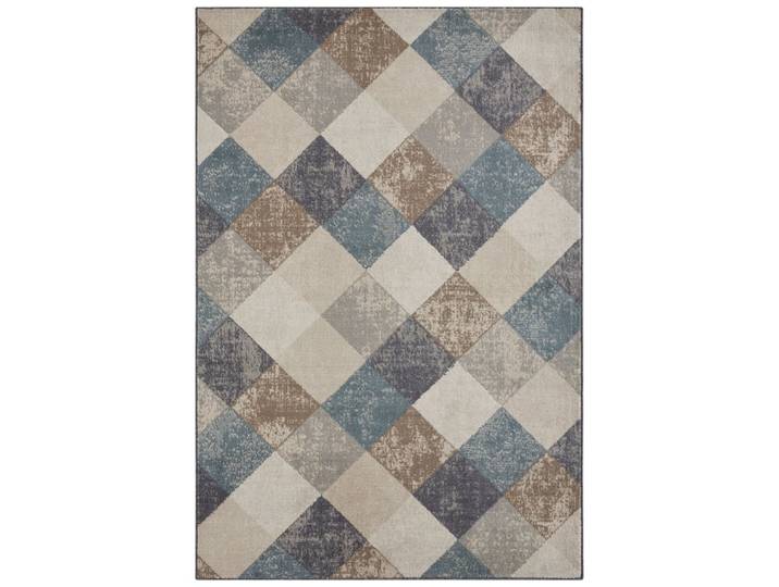 Tapis patchwork géométrique multicolore 240x340cm