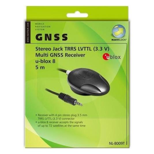Navilock NL-8009T Stereo Jack TRRS TTL Multi GNSS Receiver (62587)