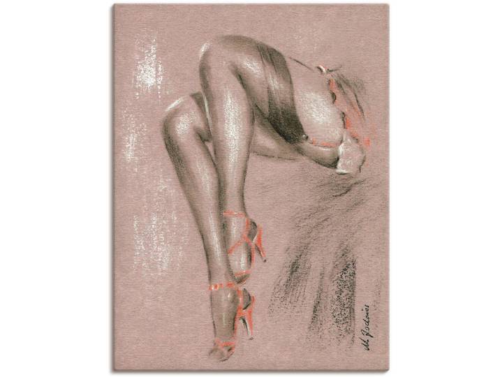 Wandbild ARTLAND Erotisches in High Heels , schwarz (farbe bild(er): schwarz), B:30cm H:40cm, Bilder, Wandbild, als Leinwandbild, Poster in verschied. Grössen